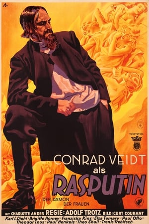 Poster Rasputin, Demon of the Women (1932)