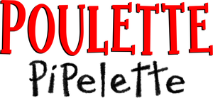Poulette pipelette — logo