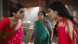 Still from Sneha challenges Purvi