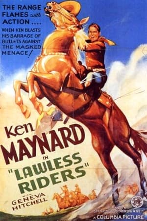 Poster Lawless Riders 1935