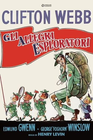 Poster Allegri esploratori 1953