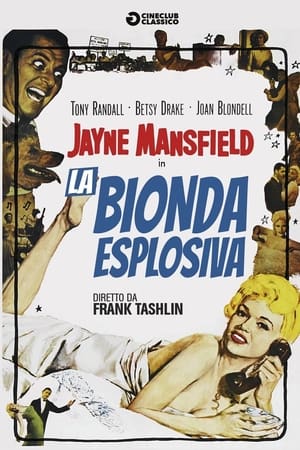 Poster La bionda esplosiva 1957