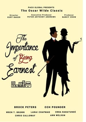 The Importance of Being Earnest poster