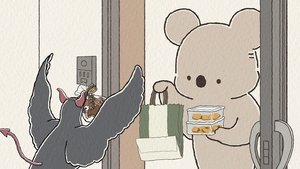 Koala tries to cut a pumpkin / Koala does Halloween