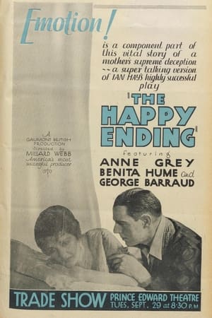 Poster The Happy Ending (1931)