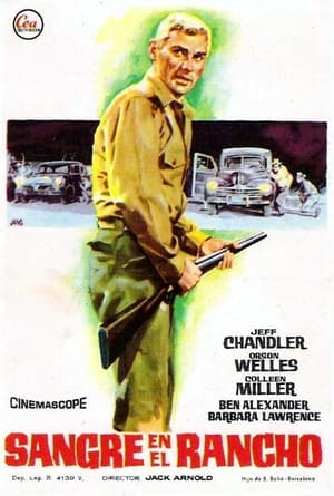 Poster Sangre en el rancho 1957