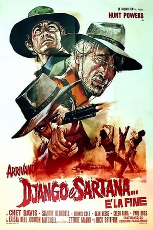 Poster Django en Sartana komen aan... het is het einde 1970