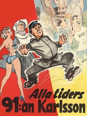 Poster Alla tiders 91:an Karlsson 1953