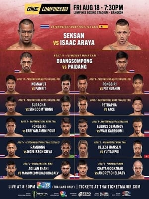 Poster ONE Friday Fights 29: Saeksan vs. Araya 2023