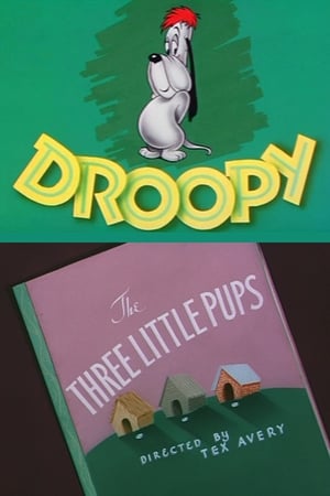 Poster The Three Little Pups 1953