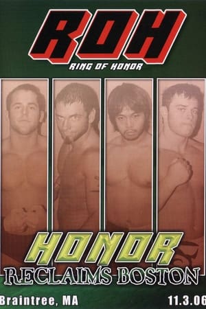 Poster ROH: Honor Reclaims Boston 2006