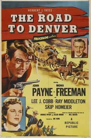 Poster The Road to Denver 1955