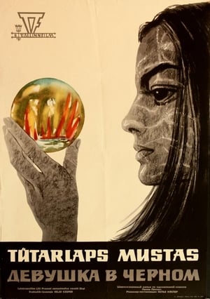 Tütarlaps mustas poster