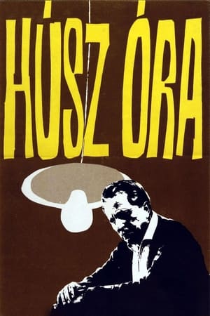 Poster Húsz óra 1965