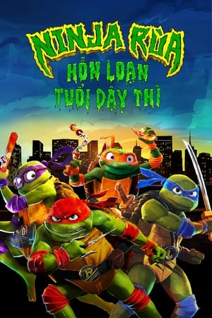 Poster Ninja Rùa: Hỗn Loạn Tuổi Dậy Thì 2023