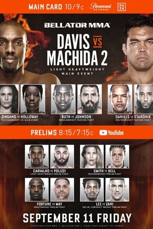 Poster Bellator 245: Davis vs. Machida II (2020)