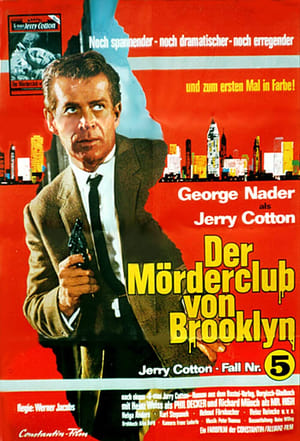 Poster Jerry Cotton - Der Mörderclub von Brooklyn 1967