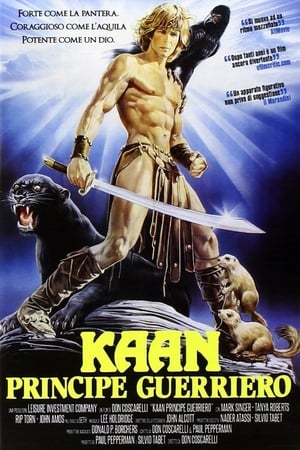 Poster Kaan principe guerriero 1982