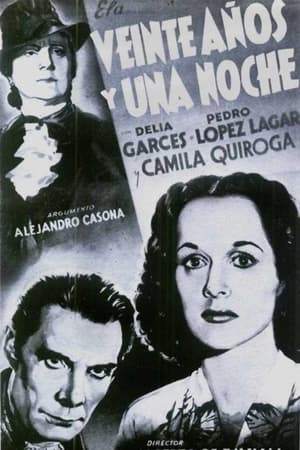 Poster Veinte años y una noche (1941)