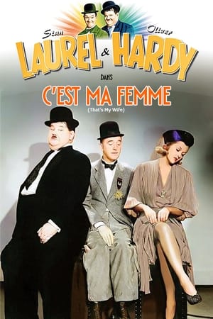 Poster Laurel Et Hardy - C'est ma femme 1929