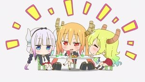 Miss Kobayashi's Dragon Something - Uniform: Nurse / High School Girl / Cabin Attendant / Police / Maid