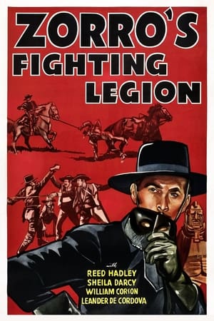 Poster Zorro's Fighting Legion 1939