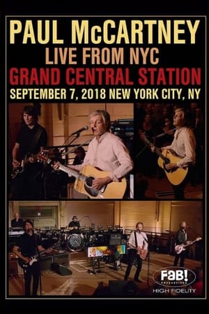 Poster Paul McCartney | Live at Grand Central Station 2018