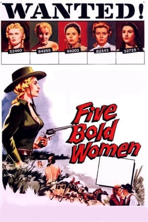 Poster Five Bold Women 1960