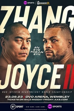 Poster Zhilei Zhang vs. Joe Joyce II 2024