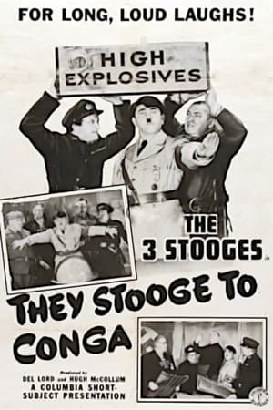 Poster They Stooge to Conga (1943)