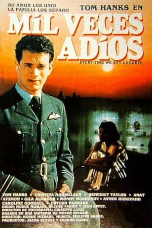 Poster Mil veces adiós 1986