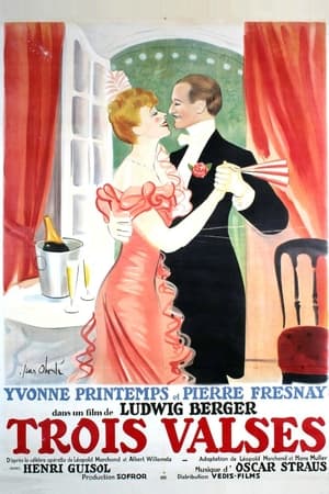 Poster Les trois valses 1938