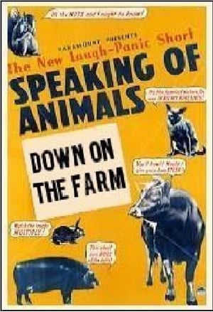 Poster Speaking of Animals Down on the Farm 1941
