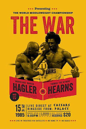 Poster Marvin Hagler vs. Thomas Hearns 1985