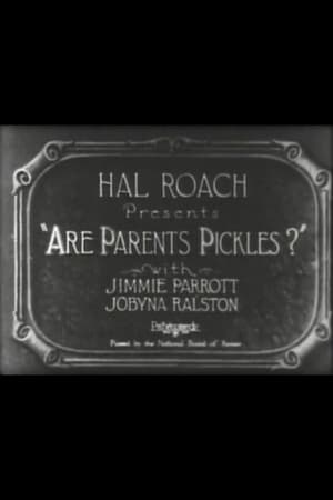 Poster Are Parents Pickles? (1925)