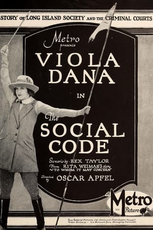 Poster The Social Code (1923)