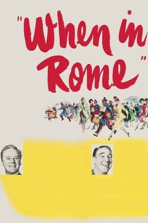 Poster When in Rome (1952)