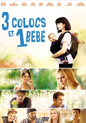 Poster 3 colocs et 1 bébé 2011