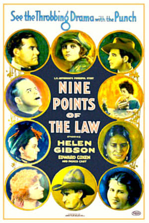Poster Nine Points of the Law (1922)