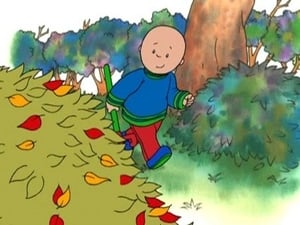 Image Caillou Rakes the Leaves