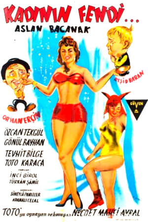 Poster Kadının Fendi 1955