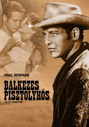 Poster A balkezes pisztolyhős 1958