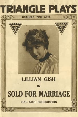 Poster Sold for Marriage 1916