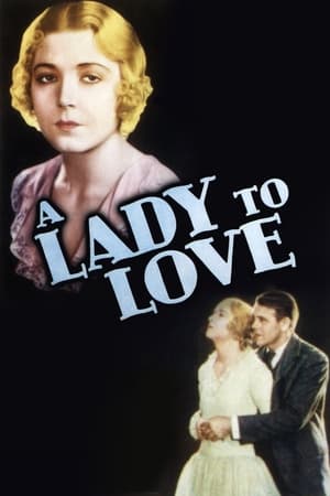 Poster A Lady to Love 1930