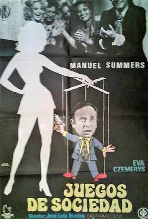 Poster Juegos de sociedad (1974)