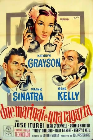 Poster Due marinai e una ragazza 1945