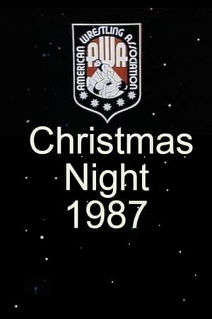 Poster AWA Christmas Night 1987 (1987)
