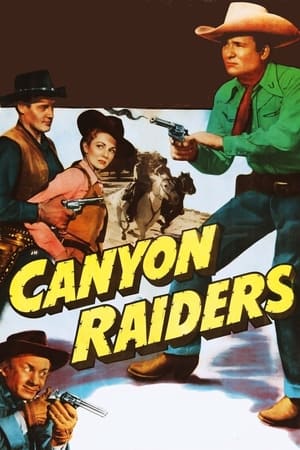 Poster Canyon Raiders 1951