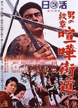 Poster 男の紋章　喧嘩街道 1965