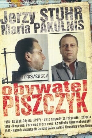 Poster Obywatel Piszczyk 1989